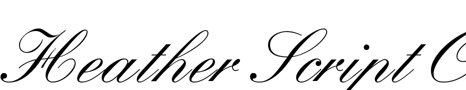 Heather Script One Font Download Free